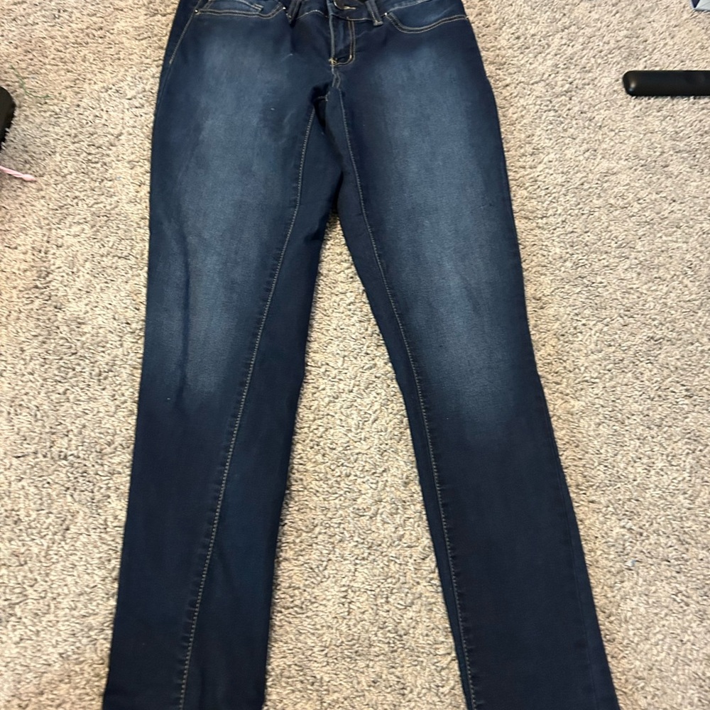 YMI Blue Skinny Jeans Classic Denim Style